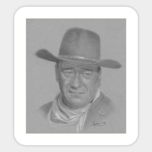 John Wayne Sticker